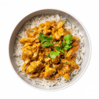 Butter chicken snack bowl