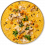 Dýňové risotto s kuřecím masem, pečenou dýní, dýňovými semínky a parmazánem
